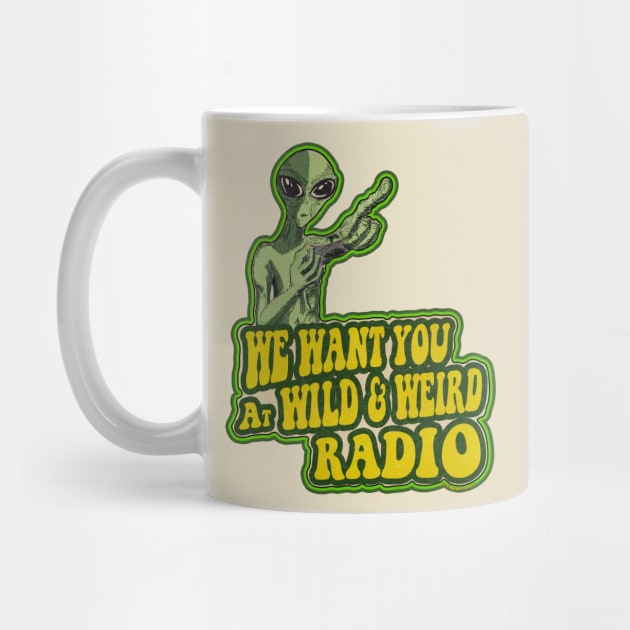 Wild and Weird Radio (yellow) by theartofron